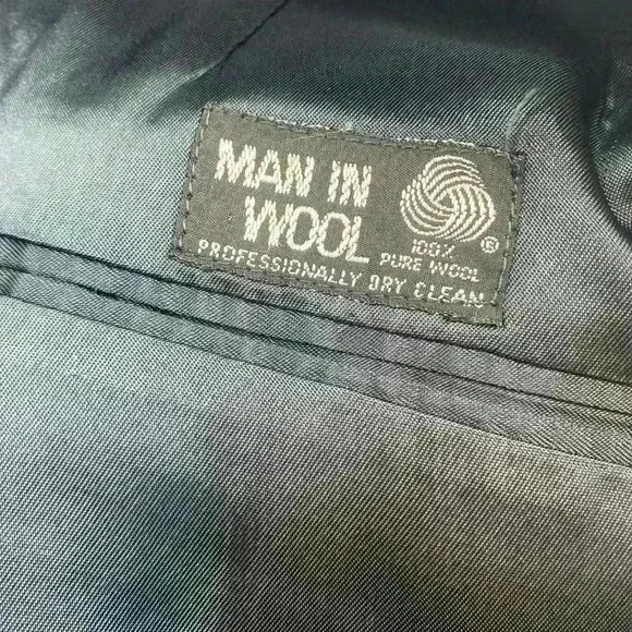 Vintage Cricketeer Wool Blazer Sport Coat Made in USA Tweed Jacket 70s LG/XL - Picture 6 of 8